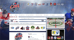 Desktop Screenshot of cjhlhockey.com